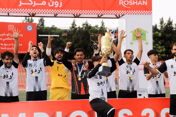 اردو افسی قهرمان مرحله نخست راهیابی به لیگ قهرمانان افغانستان شد