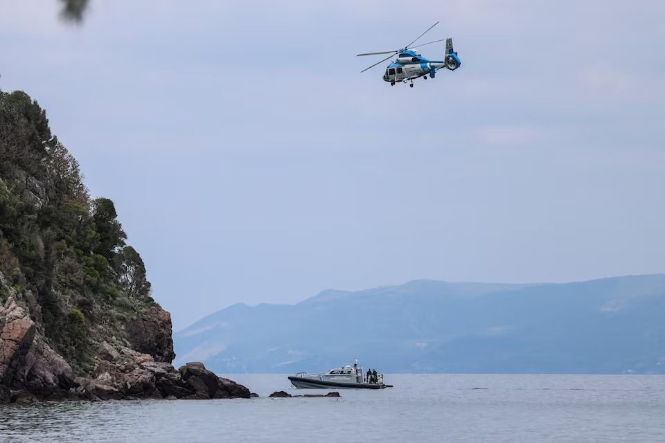 عملیات امداد و نجات گارد ساحلی یونان در جزیره لسبوس