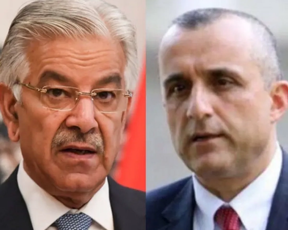 صالح ته د پاکستان د پخواني دفاع وزیر کنایه: تاسو د "ازادۍ جنګیالیو" له افغانستانه وشړلئ