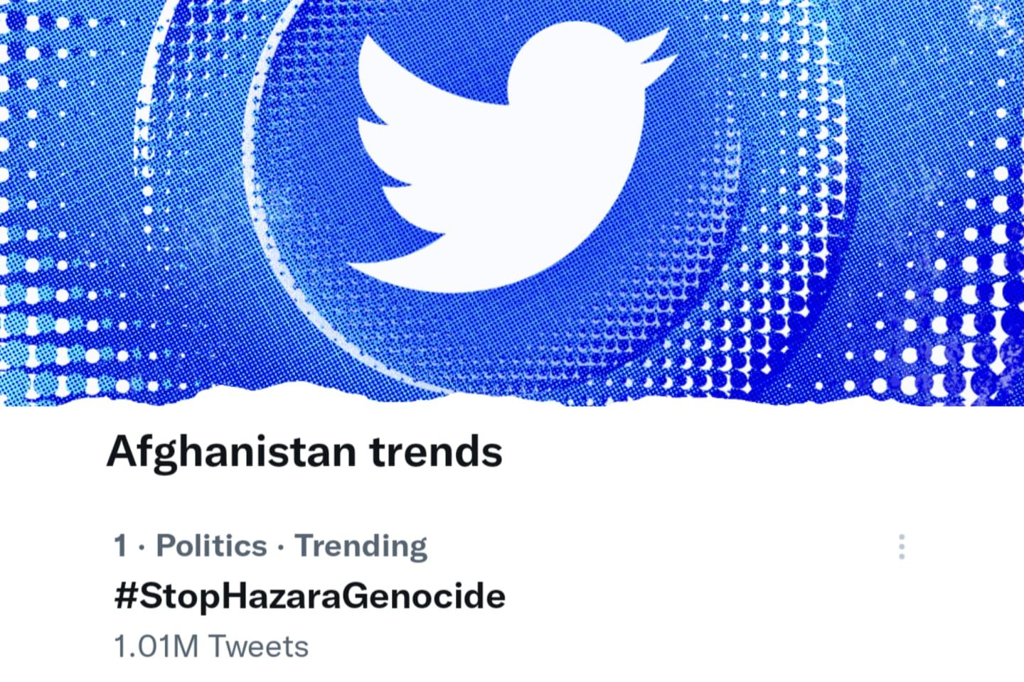 کارزار توییتری هشتگ"نسل‌کشی هزاره‌ها را متوقف کنید" از مرز یک میلیون گذشت