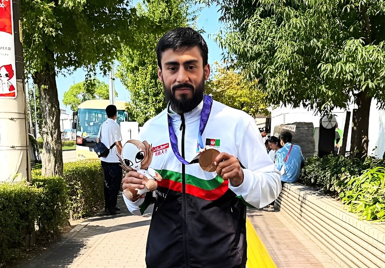 محمد خالد هوتک سومین مدال بازی‌های آسیایی خود را کسب کرد
