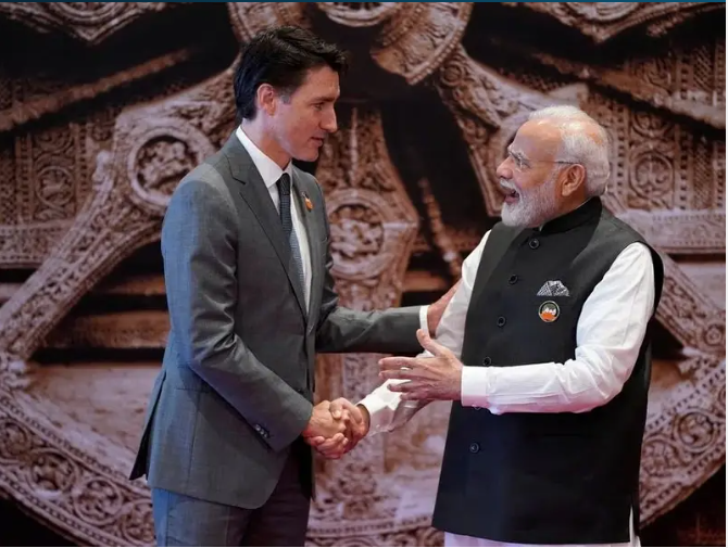 مودي په کاناډا کې د پنجابي سيکانو "بیلتون پالو" د مظاهرو له امله پر جسټن تروډو نیوکه وکړه