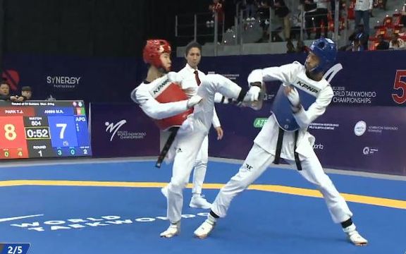 تکواندوی قهرمانی جهان؛ رامین امینی وارد شیاپچانگ شد