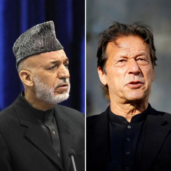 حامد کرزی خطاب به عمران خان: در مجامع بینالمللی از طرف افغانستان صحبت نکنید