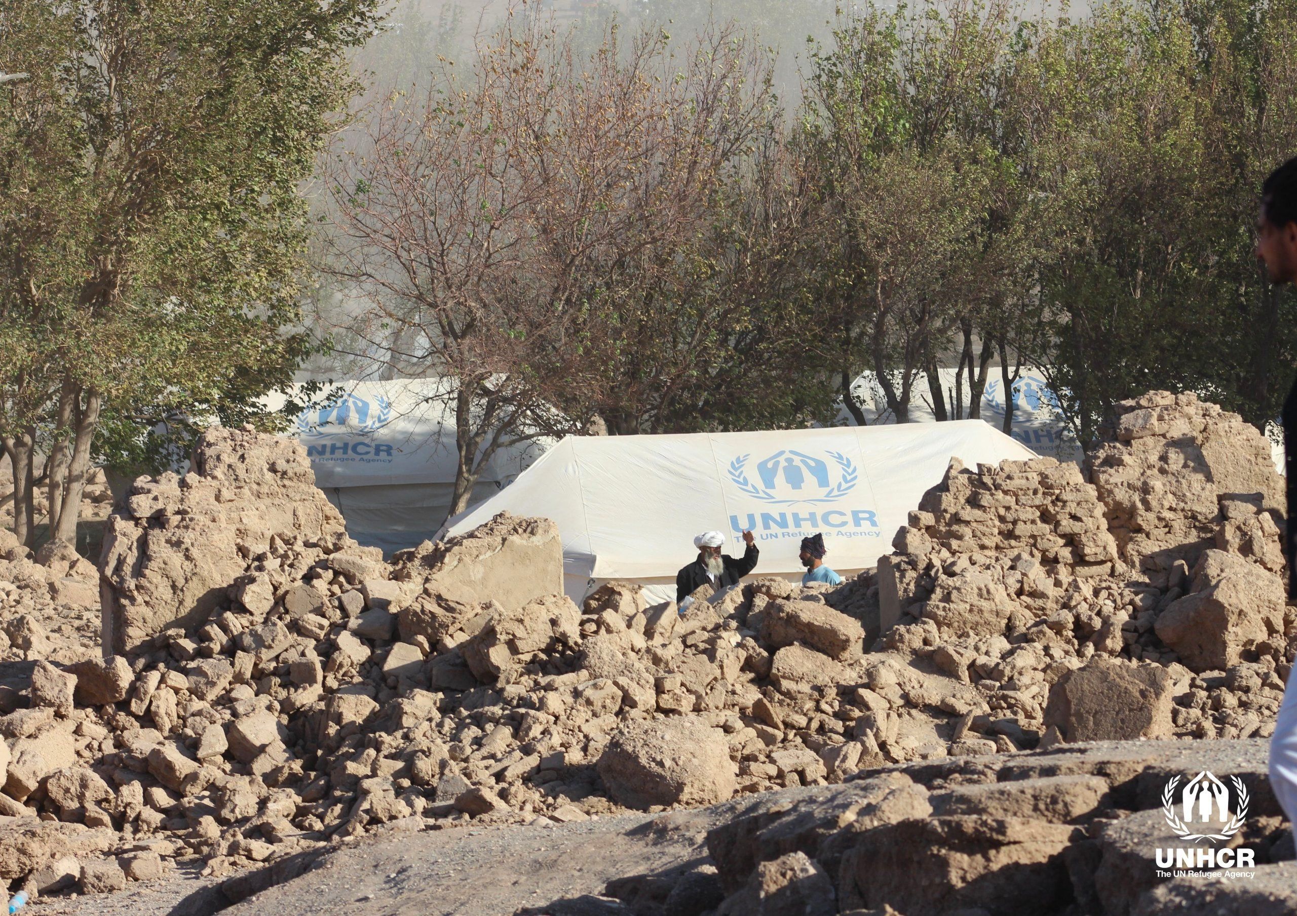  یو افغان خیریه بنسټ د هرات په زنده جان ولسوالۍ کې د زلزله ځپلو لپاره ۱۰۰ کورونه جوړوي