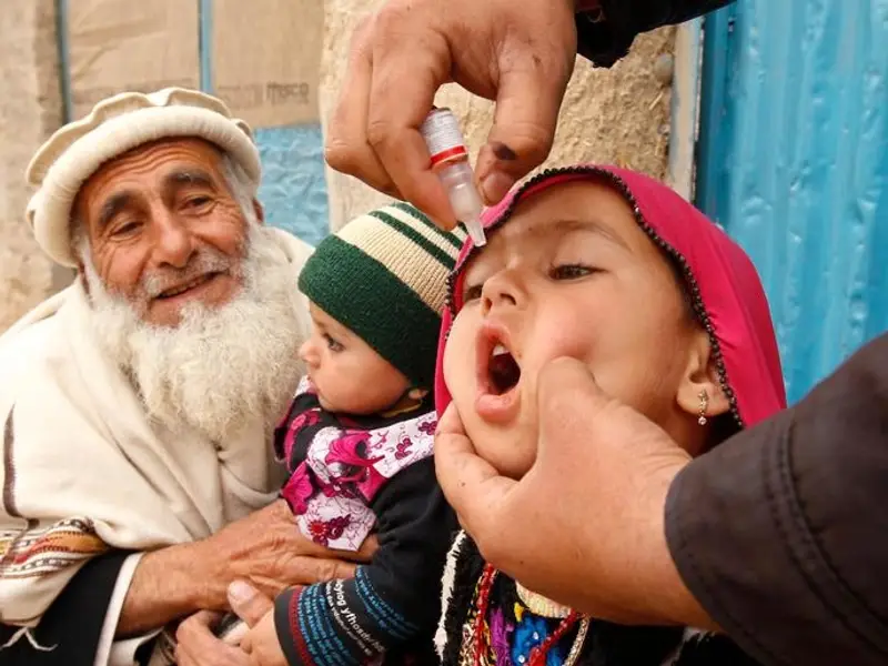 دور جدید کارزار واکسین بیماری فلج کودکان در افغانستان آغاز می‌شود
