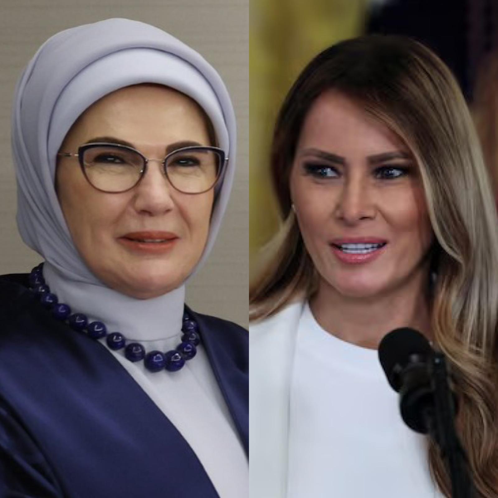 نامه همسر اردوغان به بانوی اول امریکا درباره بحران انسانی در غزه