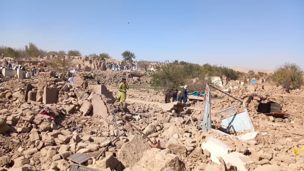 جاپان و چین برای کمک به زلزله‌زدگان غرب افغانستان اعلام آمادگی کردند 