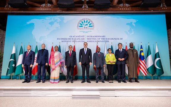 وزرای خارجه هشت کشور اسلامی در نشستی در ترکیه خواهان آتشبس فوری در غزه شدند