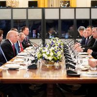 ترامپ با رهبران کشورهای آسیای میانه در کاخ سفید دیدار کرد