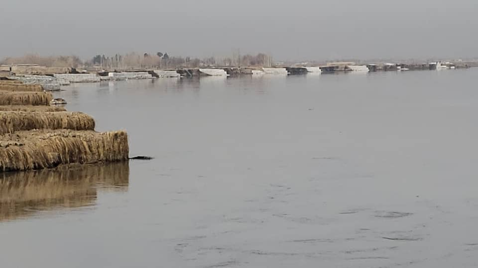 کابینه طالبان خواهان جلوگیری از تخریب سواحل رودخانه آمو شد