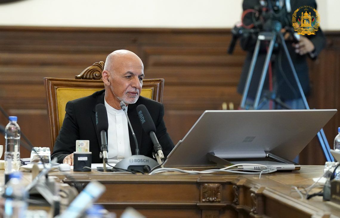 محمد اشرف غني: د قوش تېپې کانال طرحه او پلان ما جوړ کړی و، یوازې پرانیسته یې پاتې وه