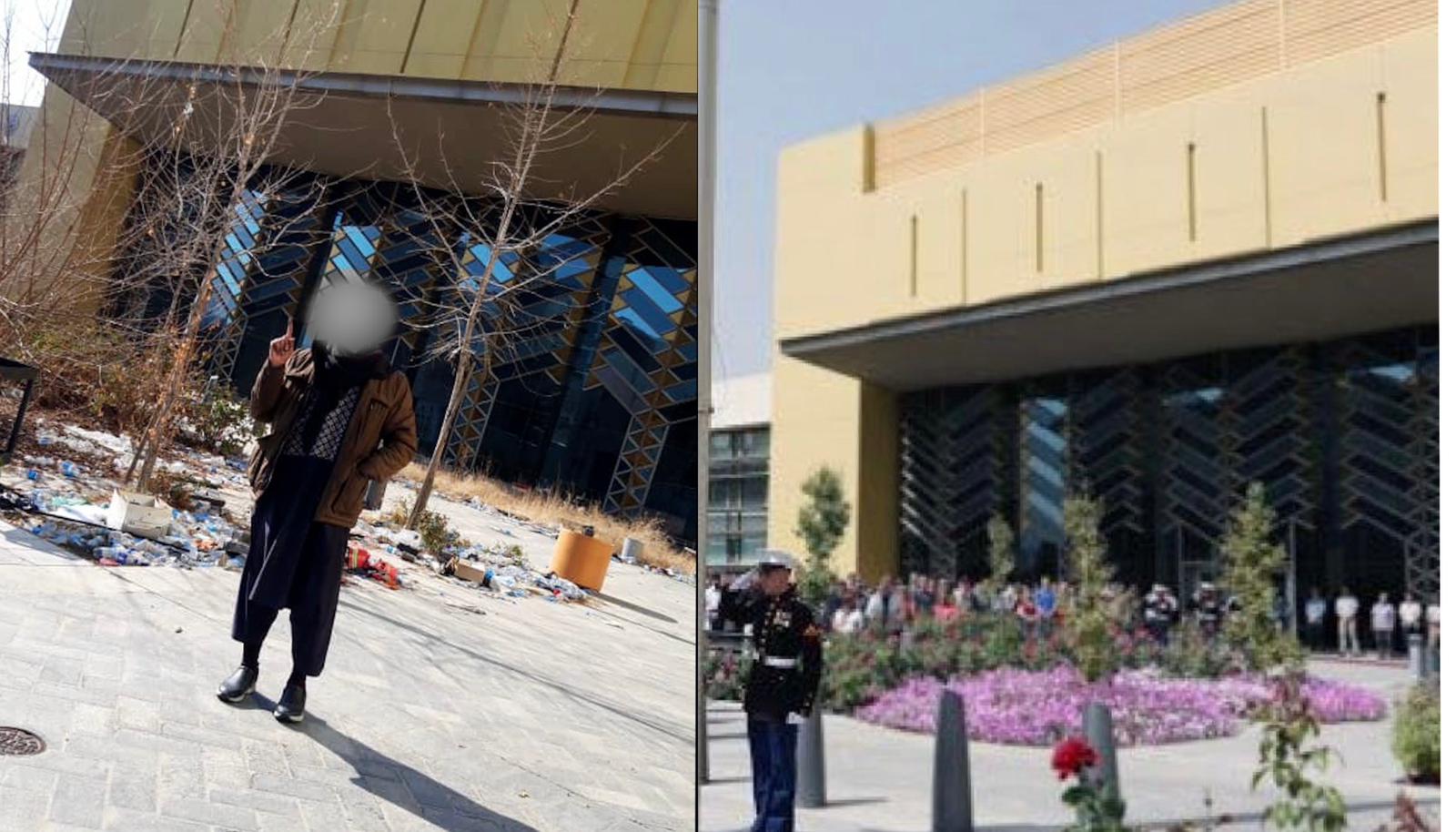 'باغ سفارت امریکا در کابل به جنگل تبدیل شده است'