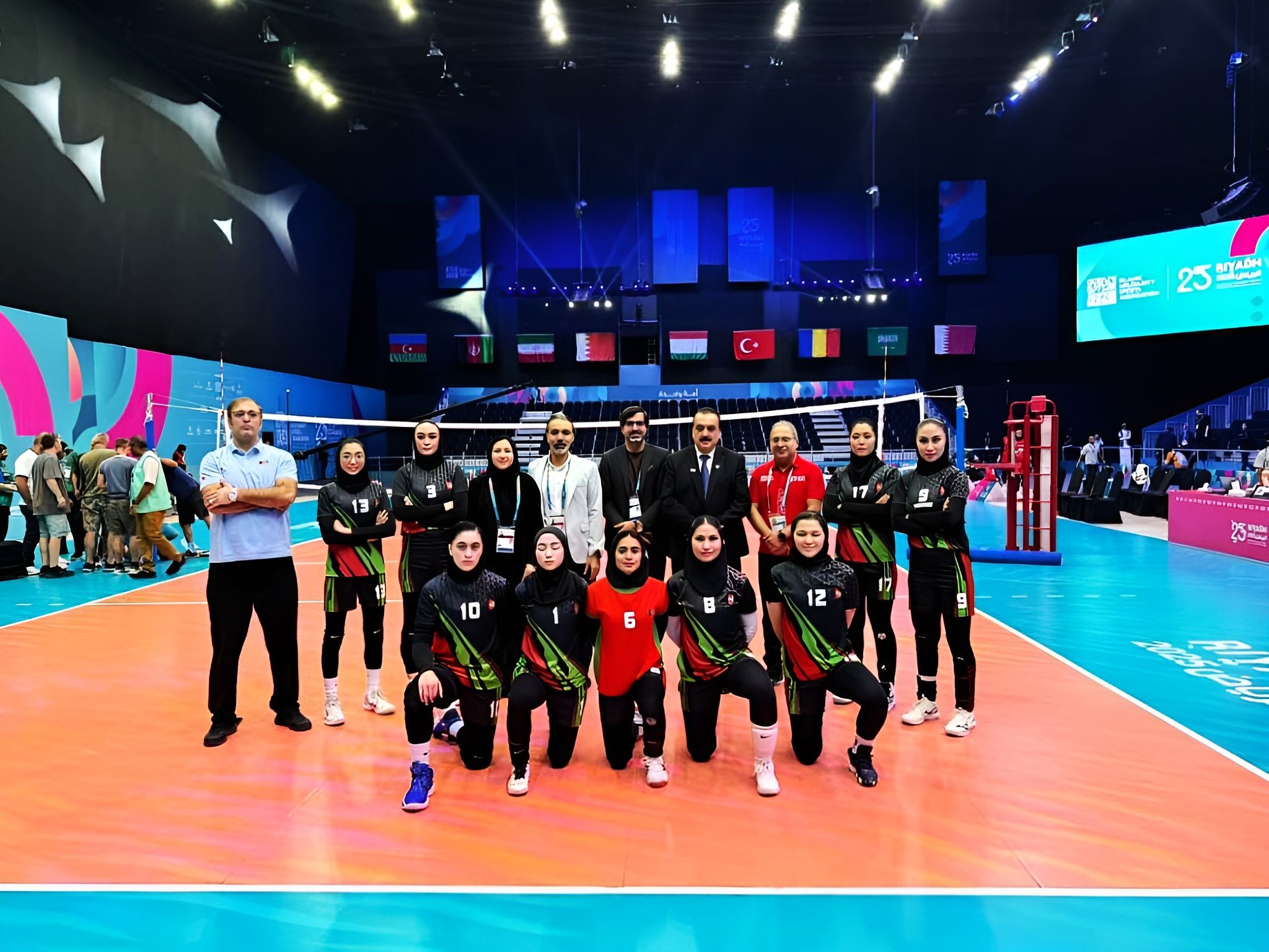 تیم والیبال زنان افغانستان در رقابت‌های زون مرکز آسیا شرکت می‌کند