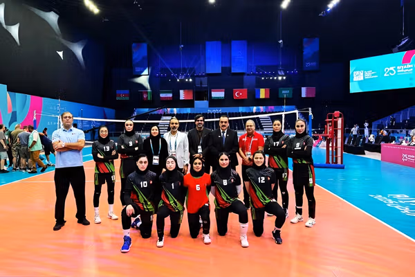 تیم والیبال زنان افغانستان در رقابتهای زون مرکز آسیا شرکت میکند