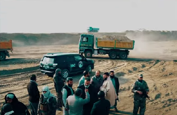 طالبان: کار فاز اول کانال قوش‌تپه ۹۵ درصد تکمیل شده است