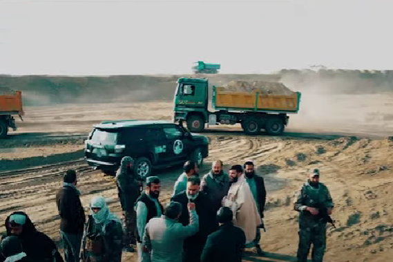 طالبان: کار فاز اول کانال قوشتپه ۹۵ درصد تکمیل شده است