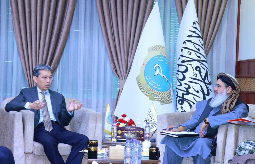 د طالبانو د عامې روغتیا وزیر د چین له سفیر نه د روغتیا په برخه کې د همکاریو غوښتنه کړې
