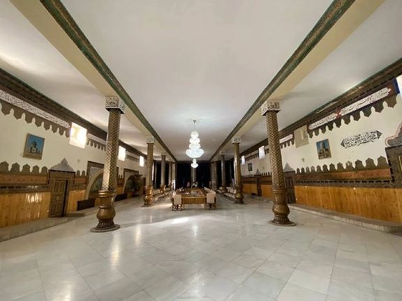 تالار ولایت هرات با نگارههایی از استاد مشعل هروی که در دوره حکومت قبلی طالبان تخریب و پس از سقوط آن حکومت احیا شد