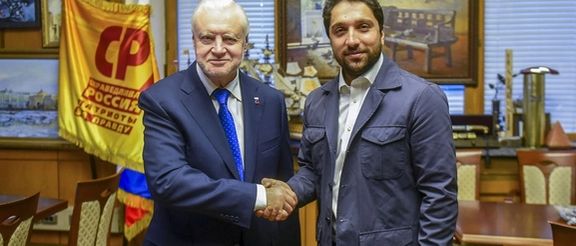 احمد مسعود با رئیس فراکسیون حزب روسیه عادل درباره وضعیت سیاسی افغانستان گفتوگو کرد