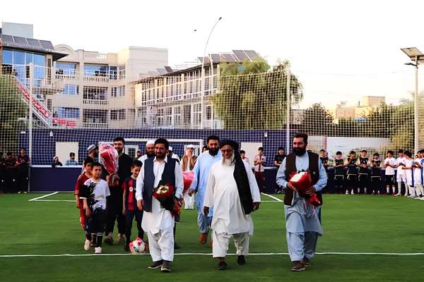ورزشگاه جدید فوتبال در قندهار به بهرهبرداری رسید