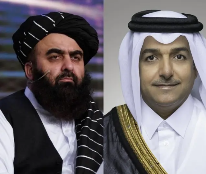 Taliban’s FM & Qatari Special Envoy Discuss Afghanistan in Doha