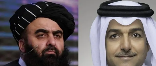 Taliban’s FM & Qatari Special Envoy Discuss Afghanistan in Doha