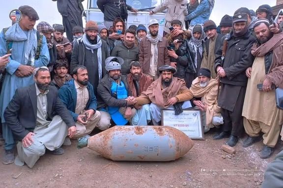 یک 'بمب ۵۰۰ کیلویی' به جا مانده از جنگ‌های گذشته در هرات خنثی شده است 
