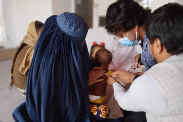 یونیسف میگوید بیش از ۹۲ درصد کودکان افغان واکسین سرخکان دریافت کردهاند