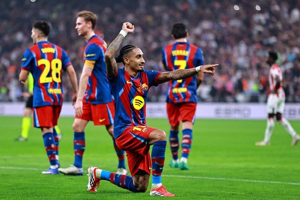 بارسلونا ۵-۰ بیلبائو؛ نمایش مقتدرانه آبیاناریها برای صعود به فینال سوپرکاپ اسپانیا