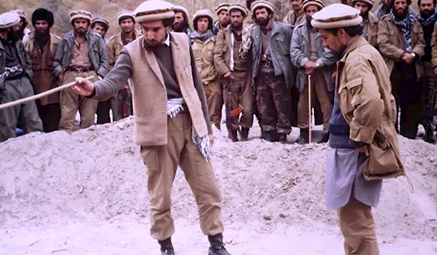 ریگستانی و احمدشاه مسعود.